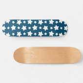 Starry Blue Persoonlijk Skateboard (Horizontaal)