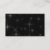 Starry business card visitekaartje (Achterkant)