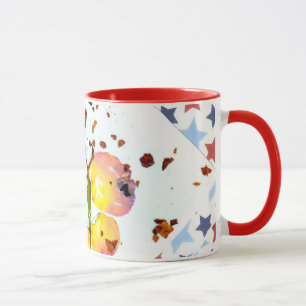 Starry Butterfly, Red ringer 11oz mok koffie/thee