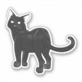 Starry Cat Sticker (Voorkant)