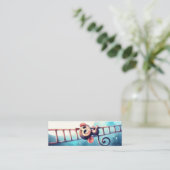 Starry Climb - Magical Adventure Bookmark Mini Visitekaartje (Staand voorkant)