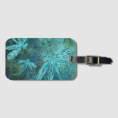 Starry Dragonfly Night Bagagelabel (Voorkant (horizontaal))
