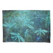 Starry Dragonfly Night Kussensloop (Voorkant)