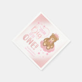 Starry Dream Big Little One Sleepy Beer Birthday Servet (Hoek)