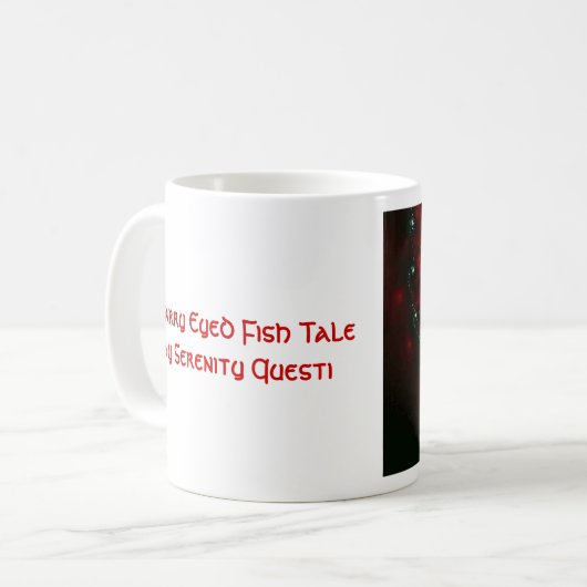 Starry Eyed Fish Tale Mok (Voorkant links)