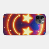 Starry-Eyed Glow Emoji Case-Mate iPhone Case (Achterkant (horizontaal))
