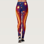 Starry-Eyed Glow Emoji Leggings (Achterkant)