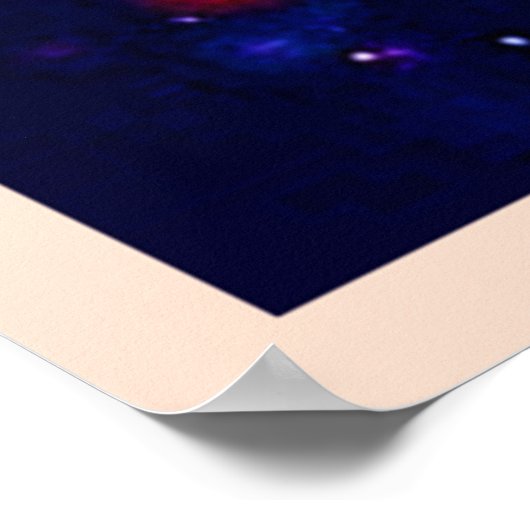 Starry-Eyed Glow Emoji Poster (Hoek)