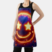 Starry-Eyed Glow Emoji Schort (Insitu)