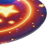 Starry-Eyed Glow Emoji Snijplank (Hoek)