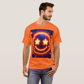 Starry-Eyed Glow Emoji T-shirt (Voorkant volledig)