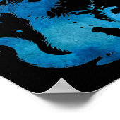 Starry Eyed Kitten Poster (Hoek)