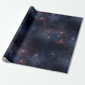 Starry Firmament Cadeaupapier (Uitgerold)