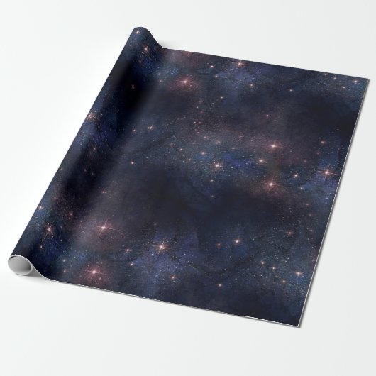 Starry Firmament Cadeaupapier (Uitgerold)