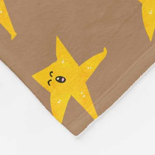 Starry Fleece Deken (Hoek)