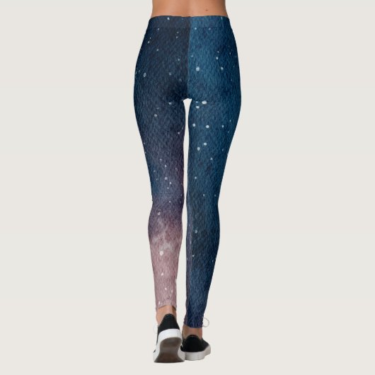 Starry Galaxy Leggings (Achterkant)