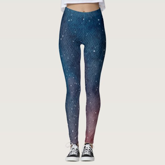 Starry Galaxy Leggings (Voorkant)