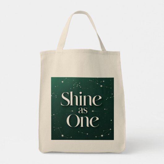 Starry Glow Tote Bag (Achterkant)