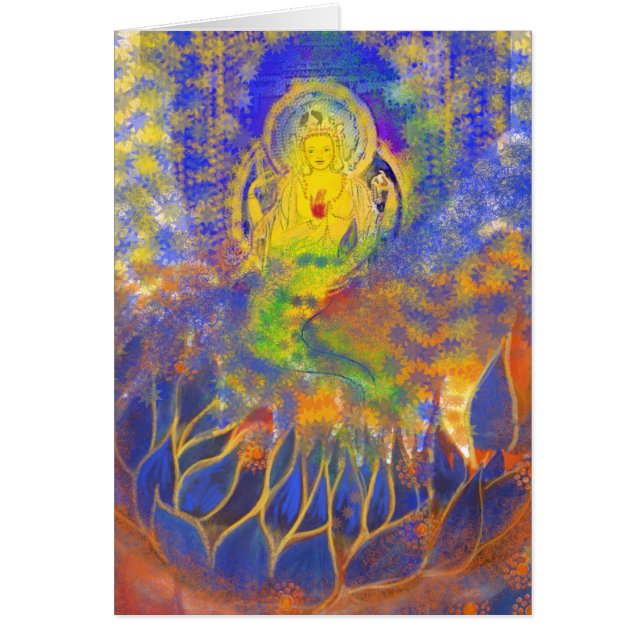 Starry Golden Mermaid (Voorkant)