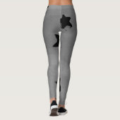 Starry grijze leggings (Achterkant)