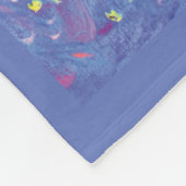 Starry Guardian Angel Custom Fleece Deken (Hoek)