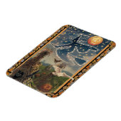 Starry Halloween Night Magnet Magneet (Linkerzijde)