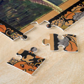 Starry Halloween Night Puzzle Legpuzzel (Zijkant)