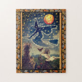 Starry Halloween Night Puzzle Legpuzzel (Verticaal)