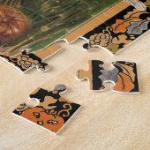 Starry Halloween Night Puzzle Legpuzzel (Zijkant)