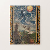 Starry Halloween Night Puzzle Legpuzzel (Verticaal)