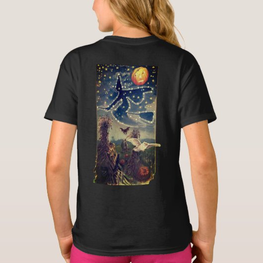 Starry Halloween Night Shirt (Achterkant)