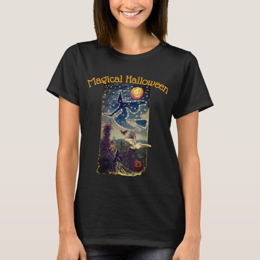 Starry Halloween Night Shirt (Voorkant)