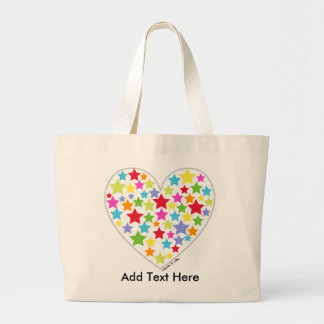 Starry Heart Canvas tas