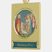 Starry Heavens (VVP 003) Verguld Banner Ornament (Links)