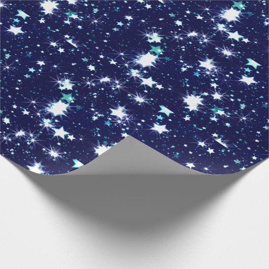 Starry Holiday Cadeaupapier (Hoek)