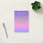 Starry Hues Gepersonaliseerde Naam Notitieblok (Pa Post-it® Notes (Kantoor)