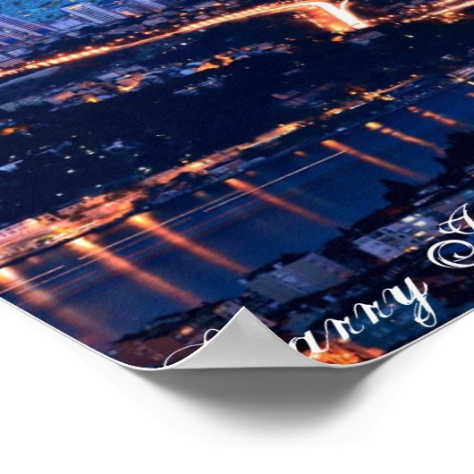 Starry Istanbul Poster Print (Hoek)