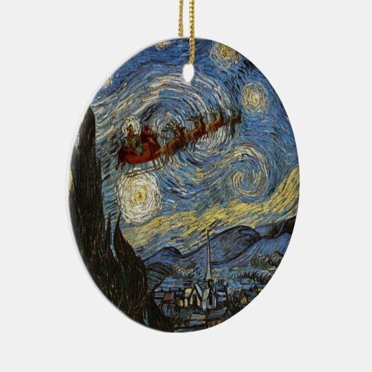 Starry Kerstnacht Ornament (Rechts)