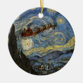 Starry Kerstnacht Ornament (Voorkant)