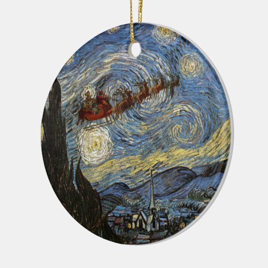 Starry Kerstnacht Ornament (Links)