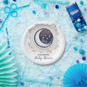 Starry Kinder Stars Baby shower Papieren Bordje