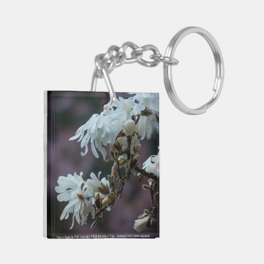 Starry Magnolia 5780 Sleutelhanger (Achterkant Links)