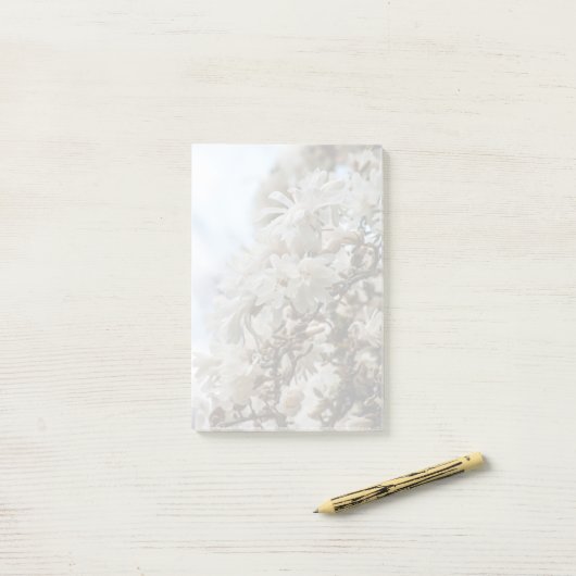 Starry Magnolia 5781 Post-it® Notes (Op bureau)