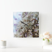 Starry Magnolia 5781 Vierkante Klok (Huis)