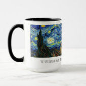 Starry man coffee mug. mok (Links)