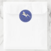 Starry Mare Round Sticker (Tas)