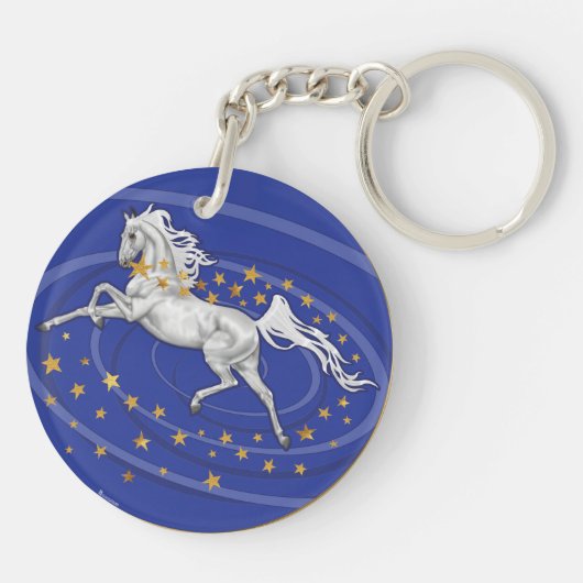 Starry Mare Sleutelhanger (Achterkant)