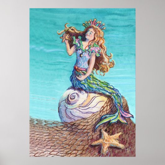 STARRY MERMAID DOOR SHARON SHARPE POSTER (Voorkant)