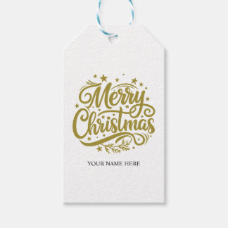 Starry Merry Christmas Greeting Cadeaulabel