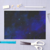Starry Midnight Blue Sky Tissuepapier (Craft)